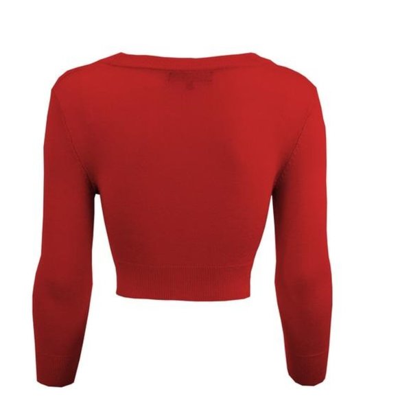 Cardigan Sweater Retro Vintage lot of three cardigans pinup styles rocabilly - Picture 7 of 7